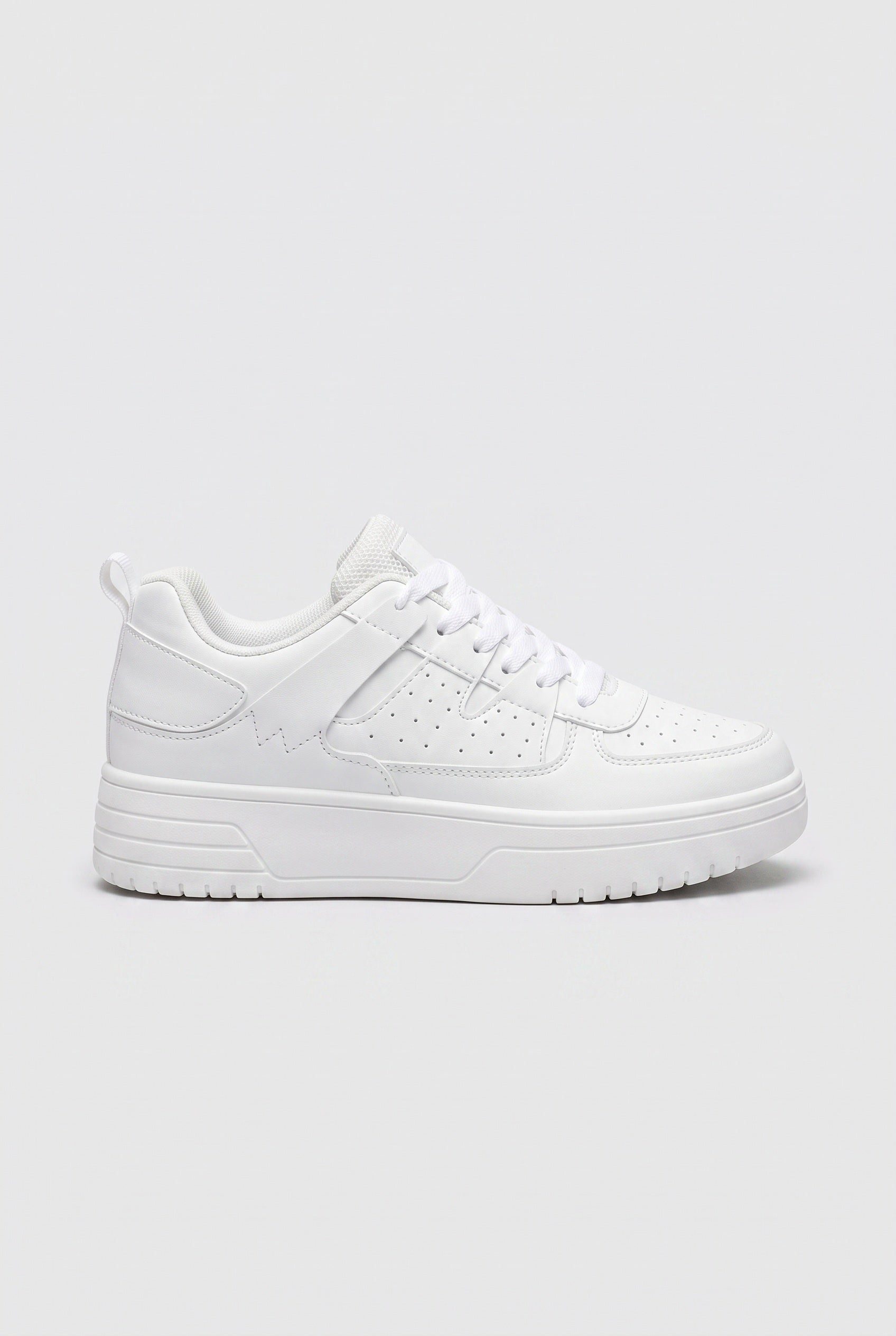 Women's Sneakers | Chunky Sole with Color Block Panels - 1