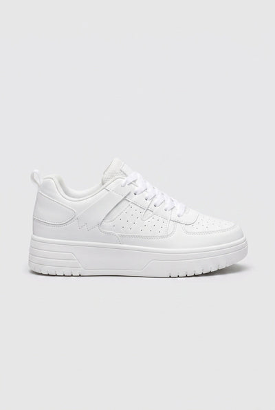Women's Sneakers | Chunky Sole with Color Block Panels - 1