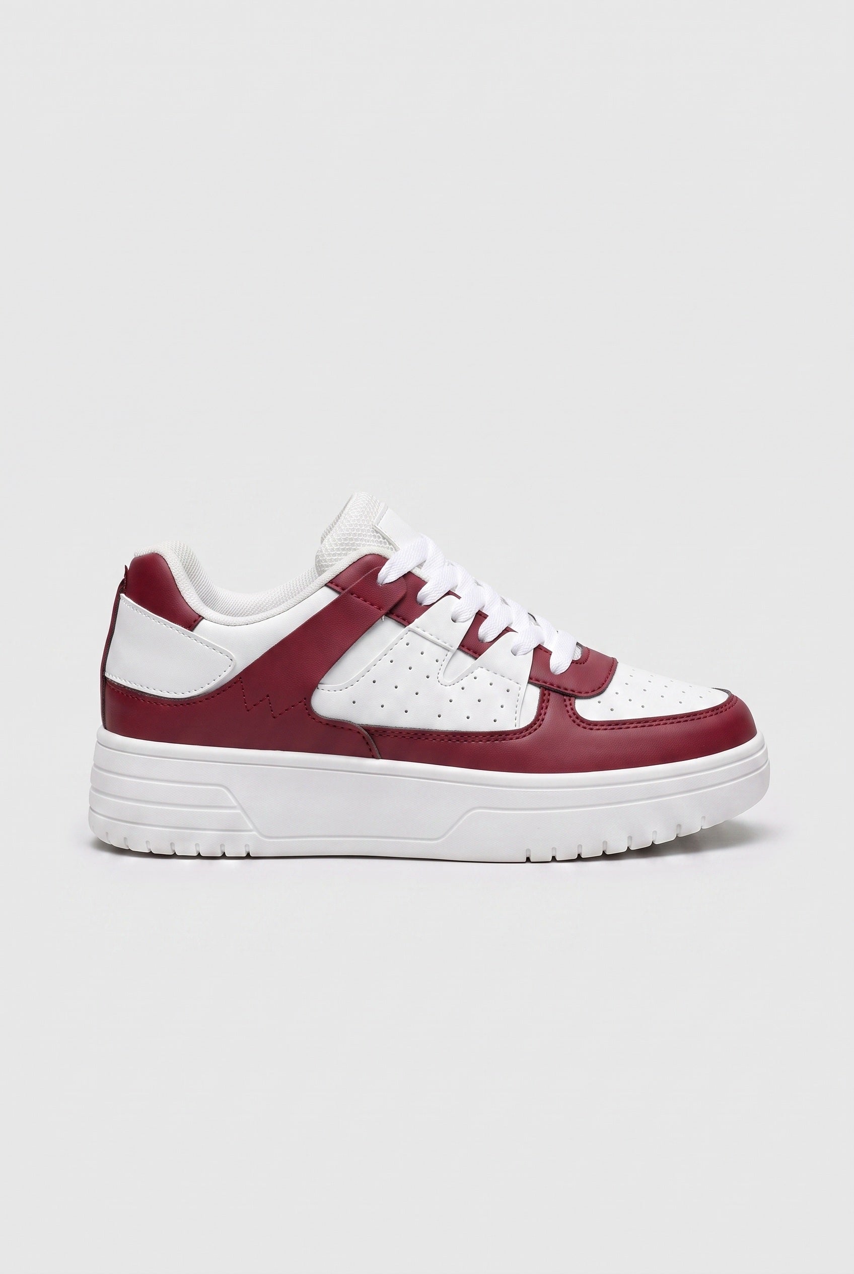 Women's Sneakers | Chunky Sole with Color Block Panels - 7