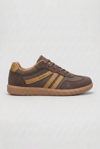 Women's Sneakers | Gum Sole with Side Stripes - 8