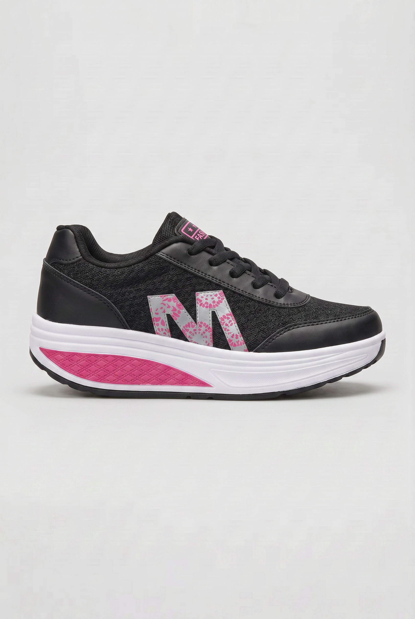Women's Sneakers | Rocker Sole with Lace-Up Front - 1
