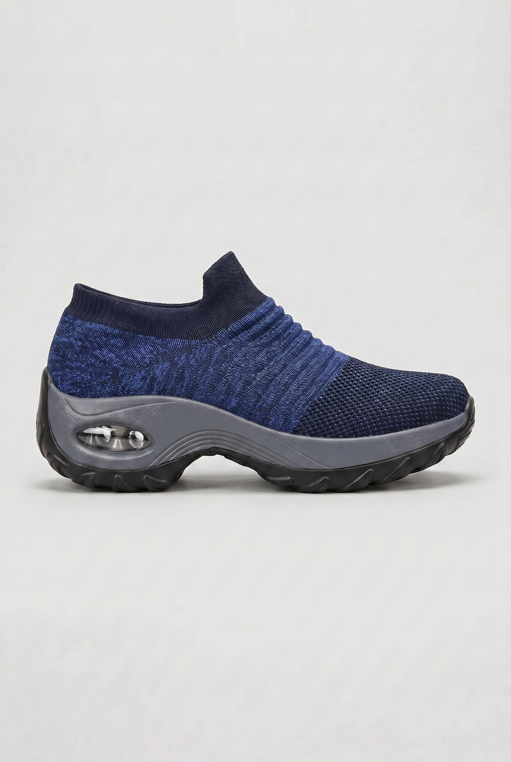 Women's Sneakers | Sock Knit Slip-On with Contoured Midsole - 12