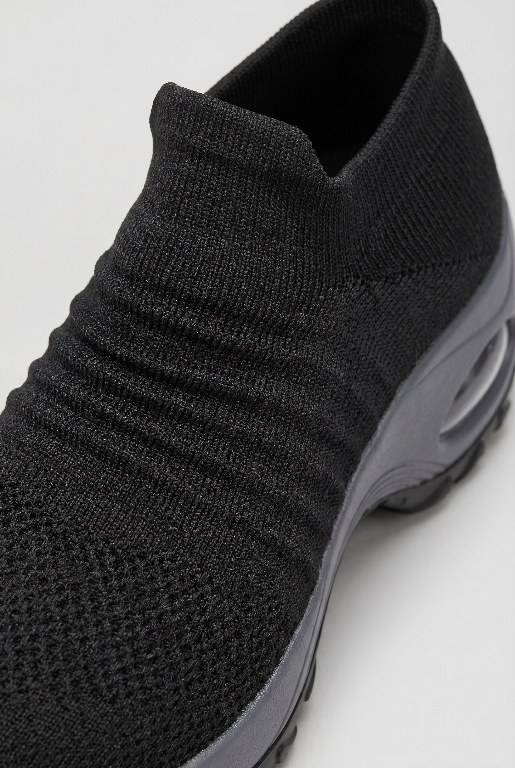 Women's Sneakers | Sock Knit Slip-On with Contoured Midsole - 3