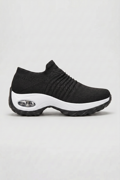 Women's Sneakers | Sock Knit Slip-On with Contoured Midsole - 6
