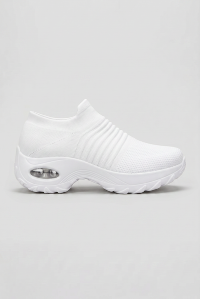 Women's Sneakers | Sock Knit Slip-On with Contoured Midsole - 7