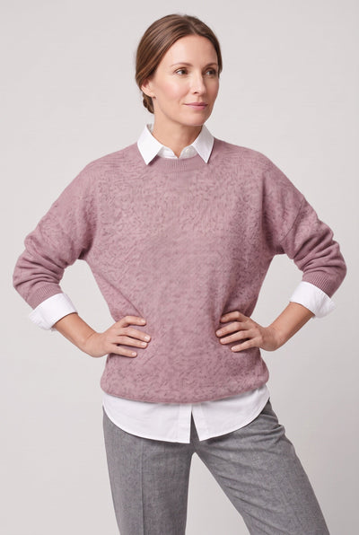 Women's Sweater | Crew Neck Drop Shoulder - 5