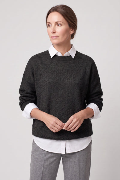 Women's Sweater | Crew Neck Drop Shoulder - 6