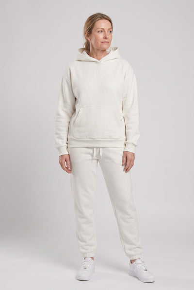 Women's Tracksuit | Hooded Pullover with Cuffed Ankles - 6